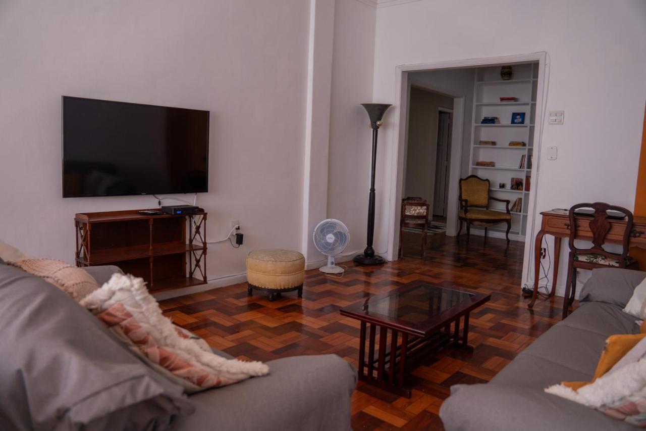 Copacabana - Apto 3 Quartos - 3 Min Da Praia Rio de Janeiro Zewnętrze zdjęcie
